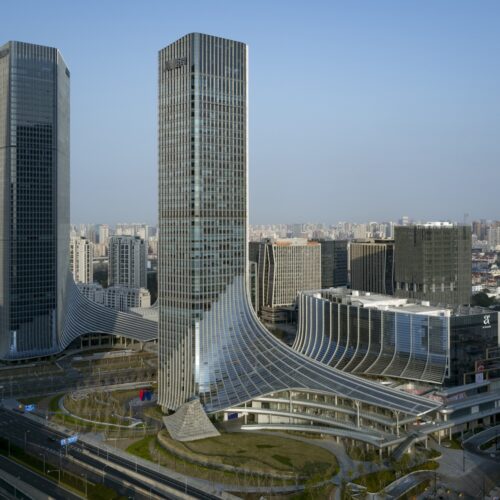 Shanghai west bund ai tower & plaza / nikken sekkei