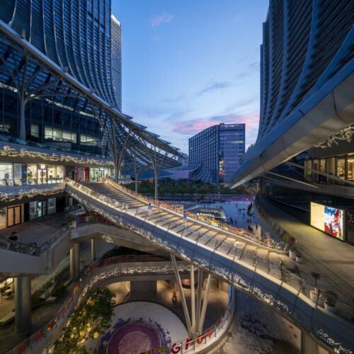 Shanghai west bund ai tower & plaza / nikken sekkei