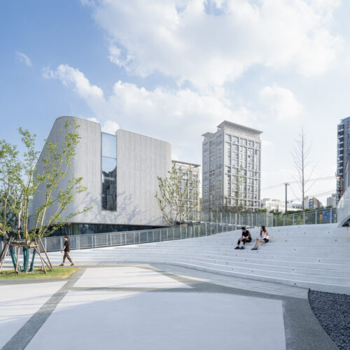 Shanghai's new horizon high land park & civic center / urban architecture