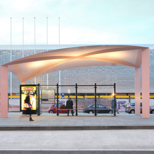 Bus station canopies / maxwan architects + urbanist