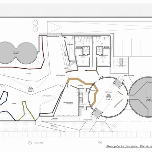 Allez up rock climbing gym / smith vigeant architectes