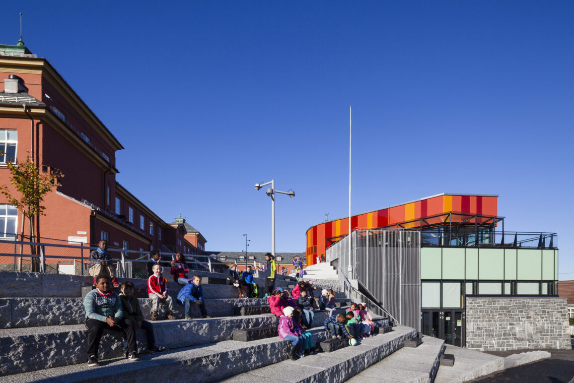 Ny krohnborg school / arkitektgruppen cubus as, rambøll norge