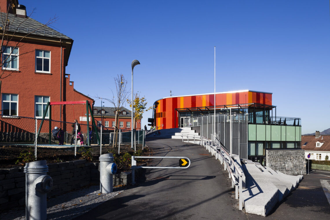 Ny krohnborg school / arkitektgruppen cubus as, rambøll norge