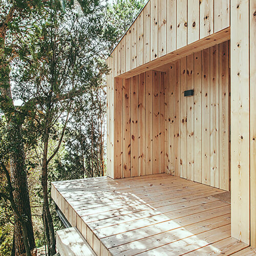 Wood studio house / dom arquitectura