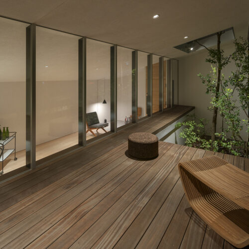 House in kawachinagano / arbol