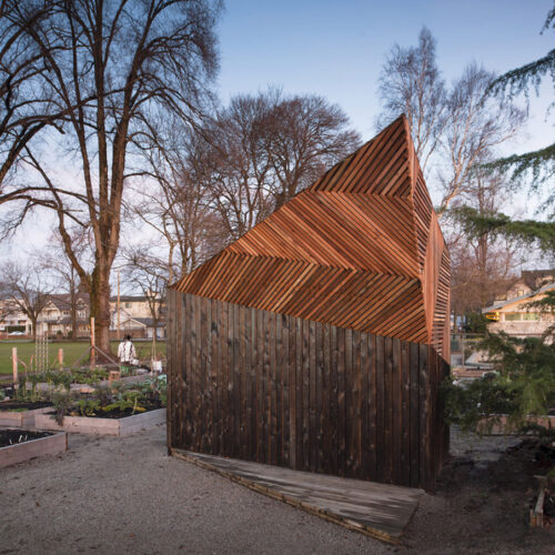 Woodlands community garden shed / brendan callander + jason pielak + stella cheung-boyland