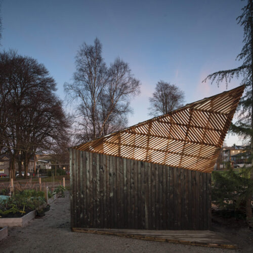 Woodlands community garden shed / brendan callander + jason pielak + stella cheung-boyland