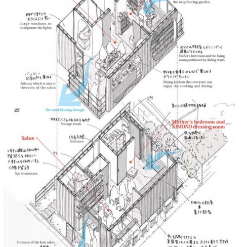 Wooden box house / suzuki architects