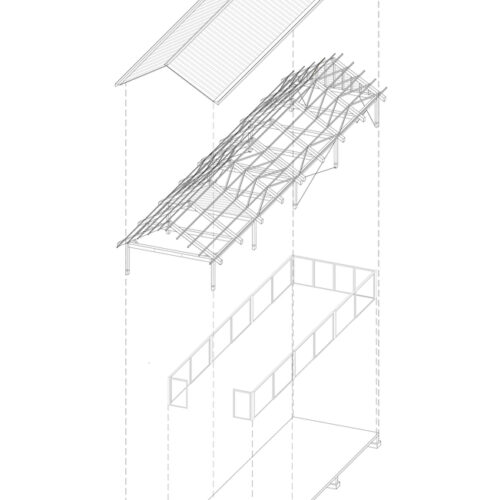 Shelter for gardeners / esnard sanz