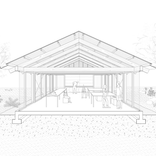 Shelter for gardeners / esnard sanz