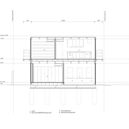 Wooden box house / suzuki architects