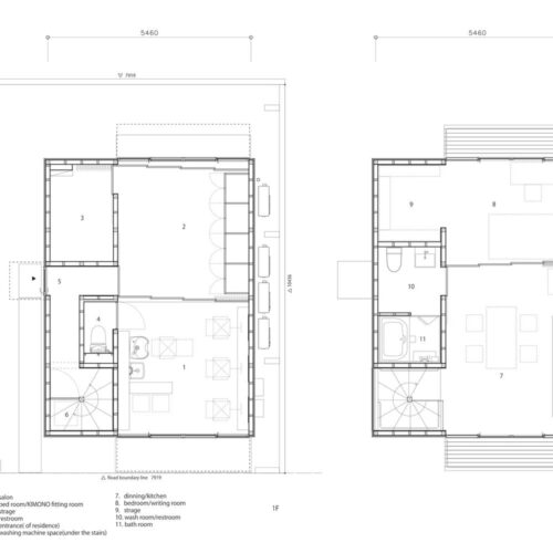 Wooden box house / suzuki architects