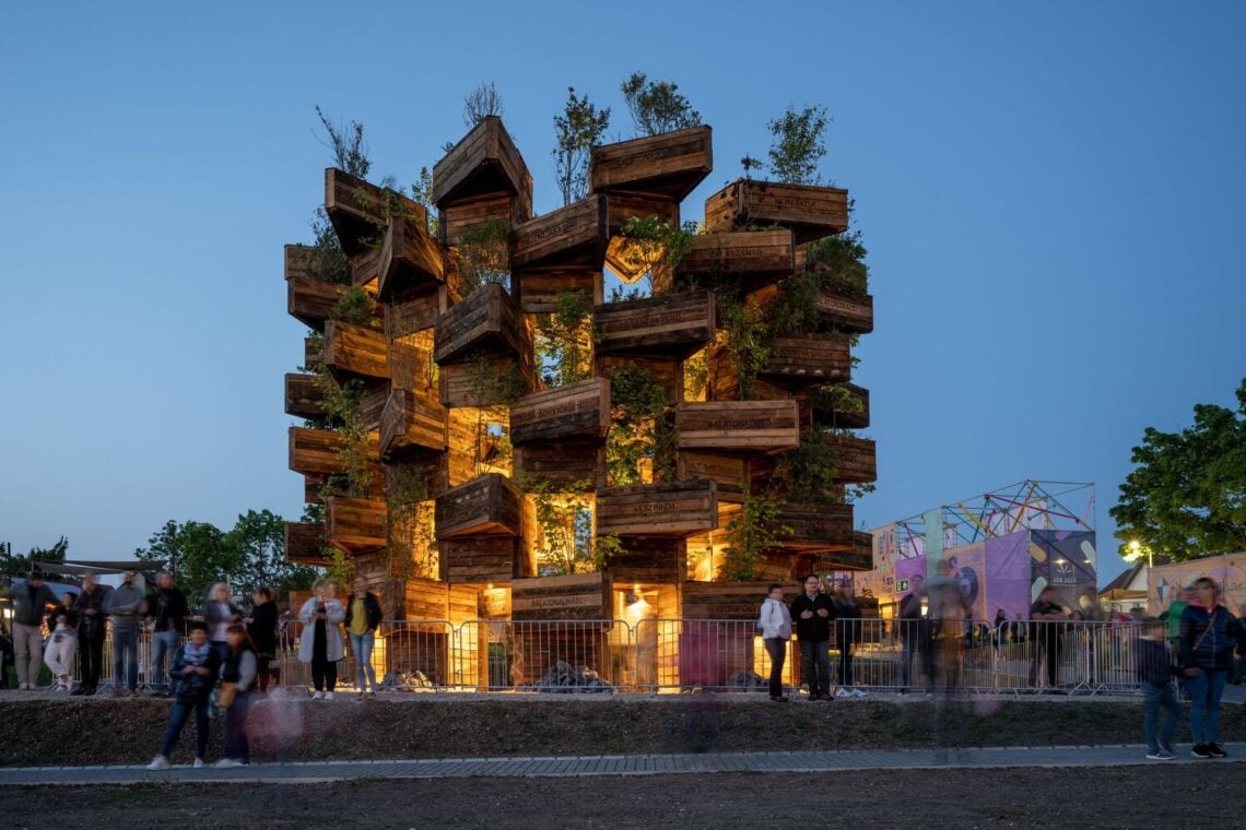 Garden of Communities Pavilion / Hello Wood