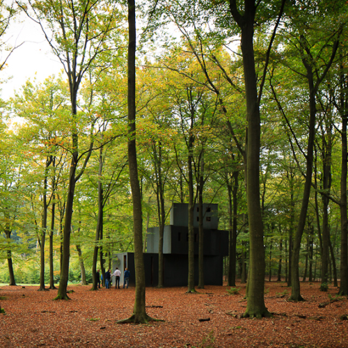 House of dr. Jung at the kröller-müller sculpture garden / pjotr müller