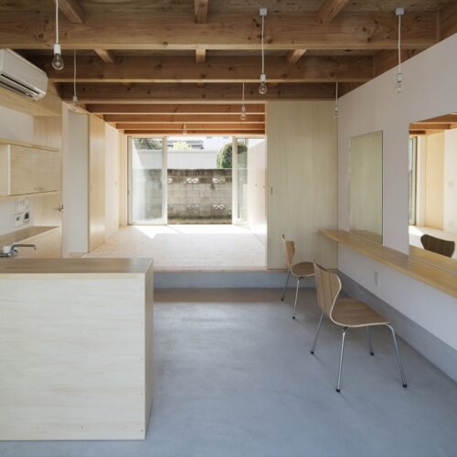 Wooden box house / suzuki architects