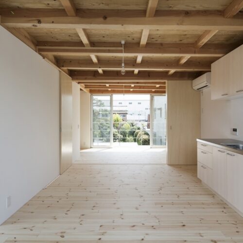 Wooden box house / suzuki architects