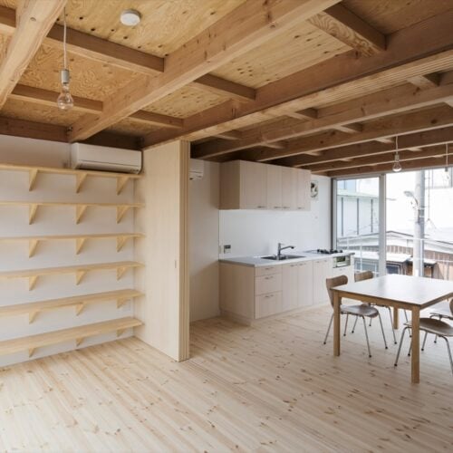 Wooden box house / suzuki architects