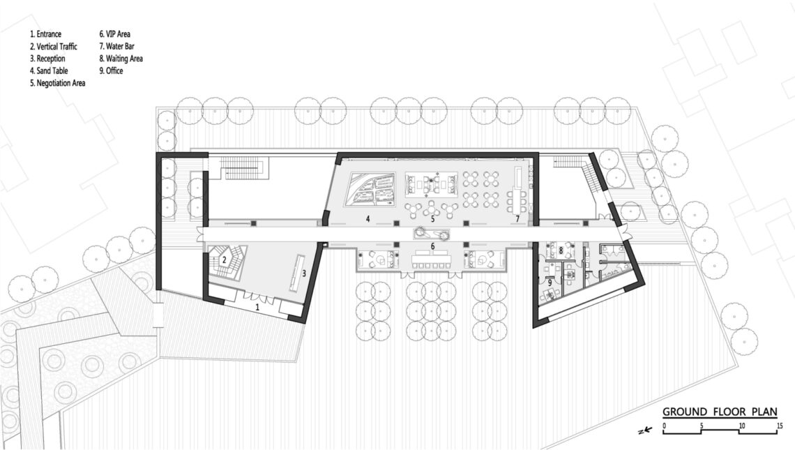 Folding garden / zhubo design chief architect studio