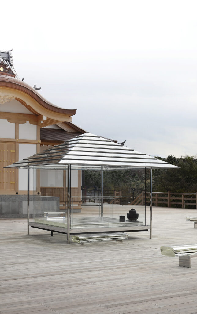 KOU-AN Glass Tea House / Tokujin Yoshioka