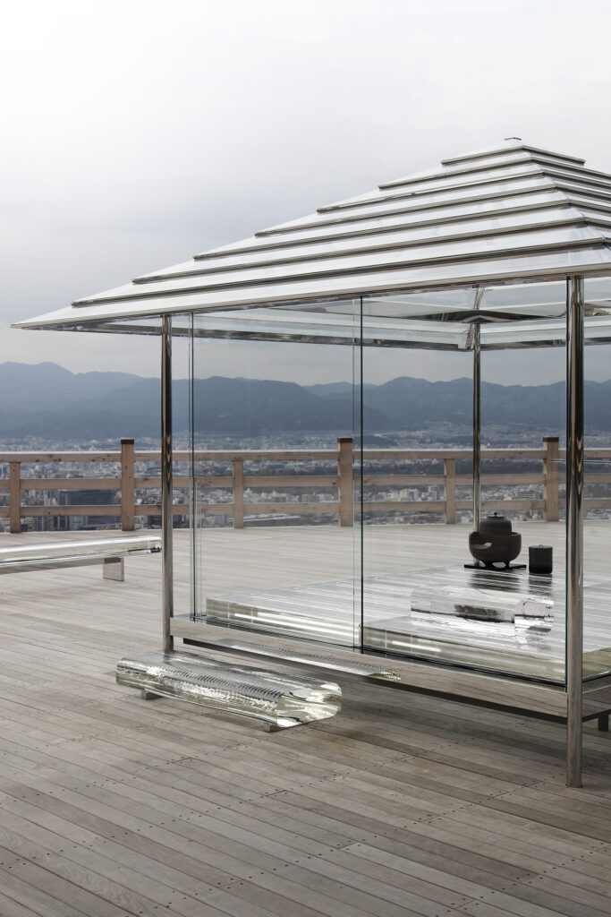 KOU-AN Glass Tea House / Tokujin Yoshioka