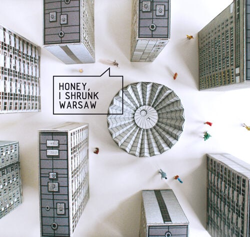 Zupagrafika's Eastern Block: Celebrating Warsaw's Modernist Architecture through Eco-Friendly Paper Models