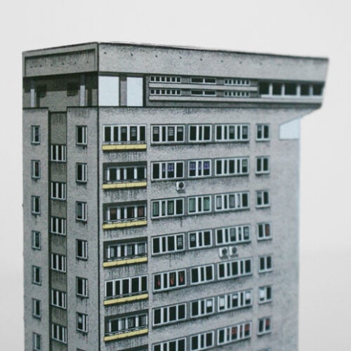 Zupagrafika's Eastern Block: Celebrating Warsaw's Modernist Architecture through Eco-Friendly Paper Models