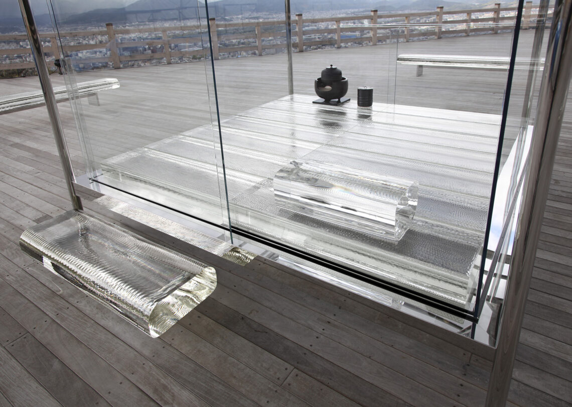 KOU-AN Glass Tea House / Tokujin Yoshioka