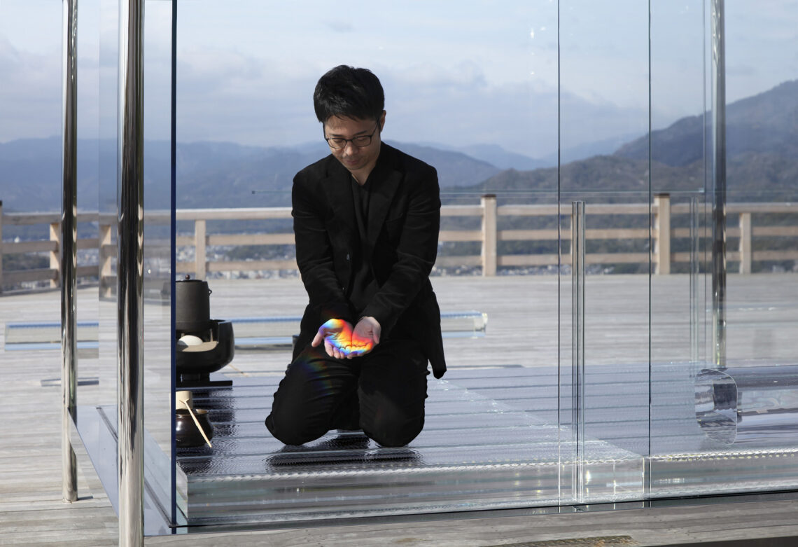 KOU-AN Glass Tea House / Tokujin Yoshioka