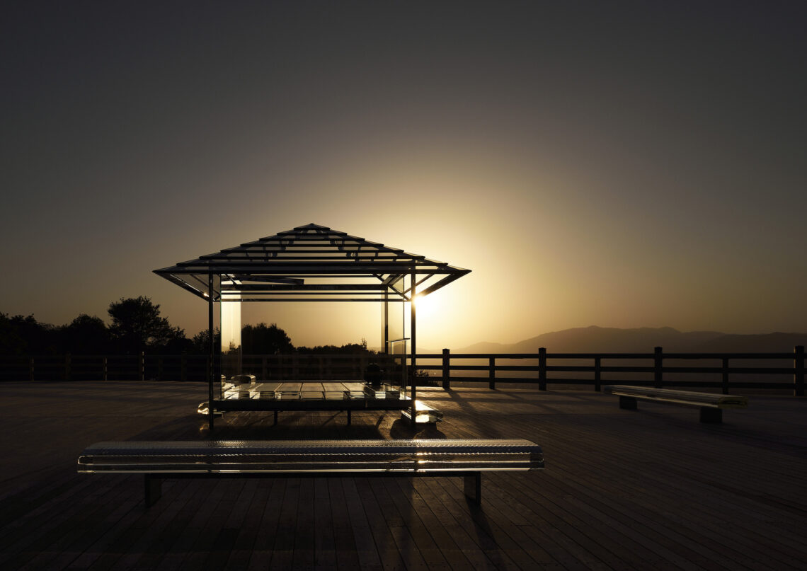 KOU-AN Glass Tea House / Tokujin Yoshioka