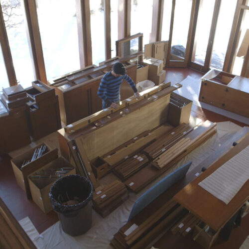 Frank Lloyd Wright's Bachman Wilson House Meticulously Reconstructed in Arkansas