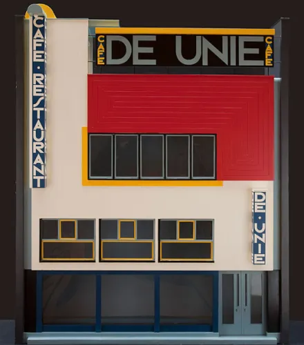 Café de Unie in Rotterdam 1925 / JJP Oud Architect | Classics on Architecture Lab