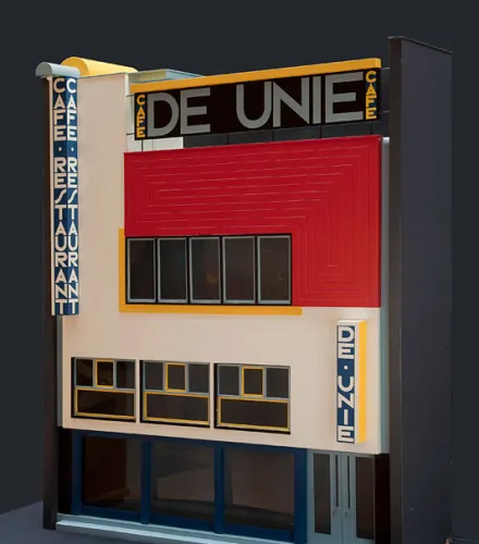 Café de Unie in Rotterdam 1925 / JJP Oud Architect | Classics on Architecture Lab