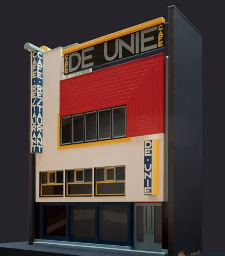 Café de Unie in Rotterdam 1925 / JJP Oud Architect | Classics on Architecture Lab