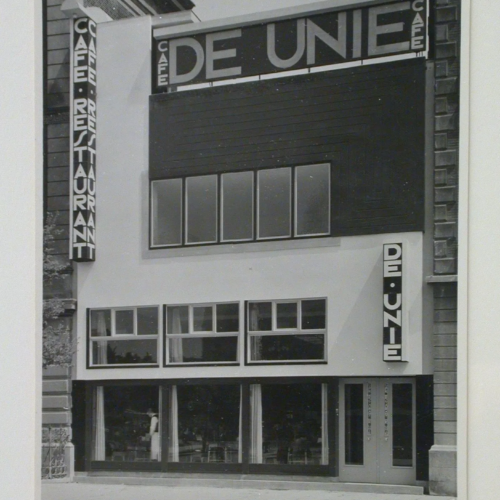 Café de Unie in Rotterdam 1925 / JJP Oud Architect | Classics on Architecture Lab