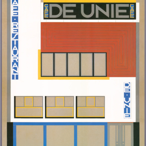 Café de Unie in Rotterdam 1925 / JJP Oud Architect | Classics on Architecture Lab