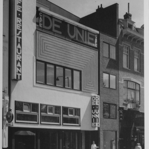 Café de Unie in Rotterdam 1925 / JJP Oud Architect | Classics on Architecture Lab