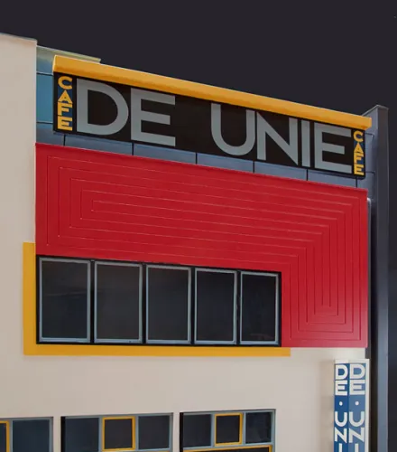 Café de Unie in Rotterdam 1925 / JJP Oud Architect | Classics on Architecture Lab