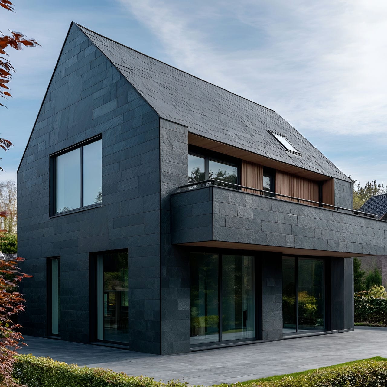 Slate: building uses, attributes, price, and design trends