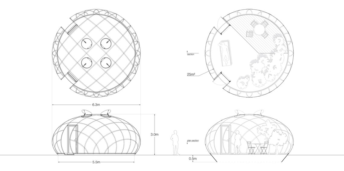 The droplet pavilion / atelier kristoffer tejlgaard