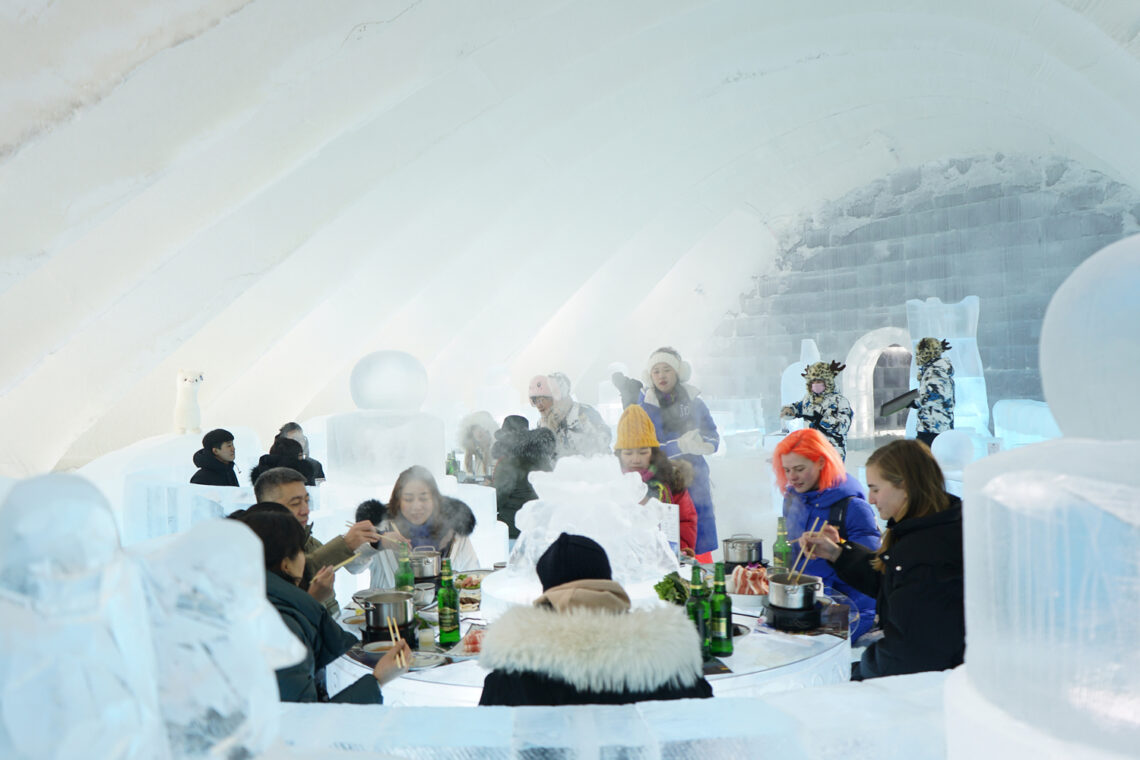 Ice Restaurant, Harbin Ice & Snow World Park