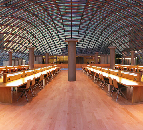 Joe & rika mansueto library / murphy jahn