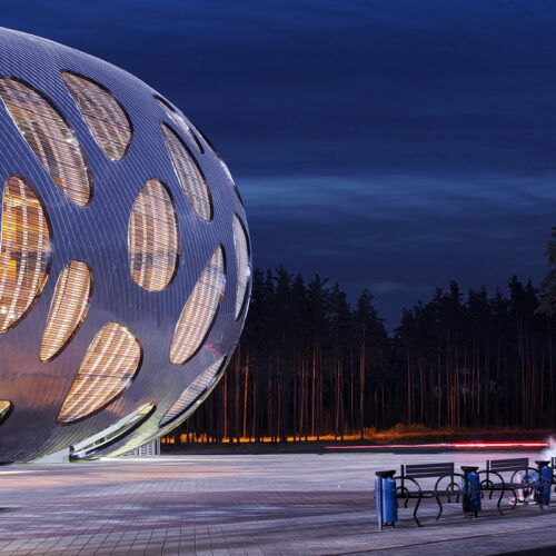 Football Stadium Arena Borisov / OFIS Architects