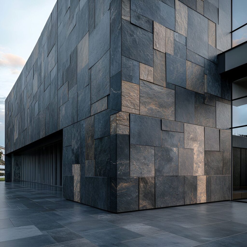 Slate: building uses, attributes, price, and design trends