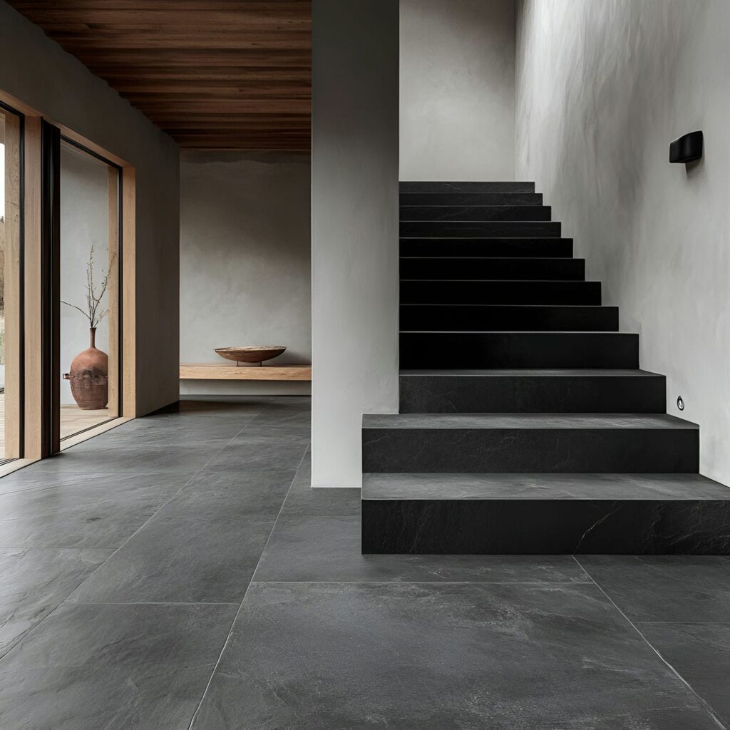 Slate: building uses, attributes, price, and design trends