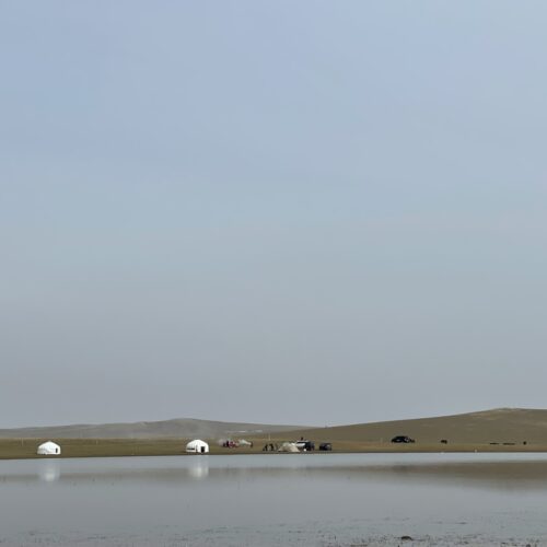 Air ger, inflatable mongolian yurt / ger atelier