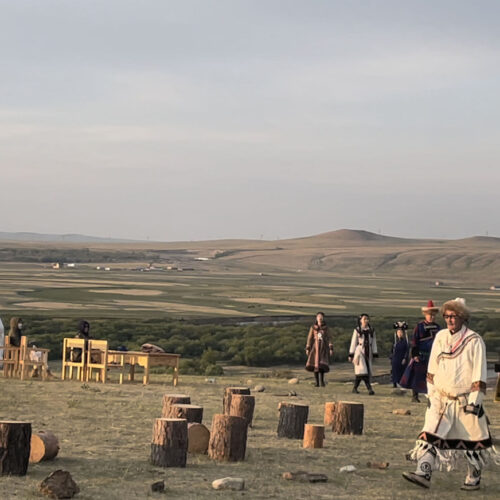 Air ger, inflatable mongolian yurt / ger atelier