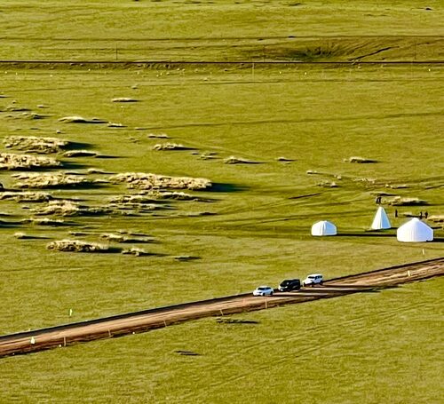 Air ger, inflatable mongolian yurt / ger atelier