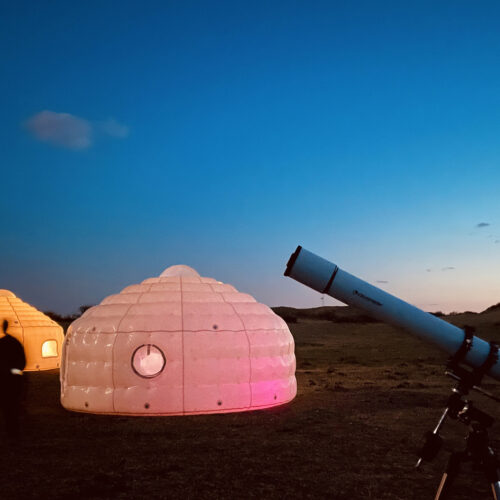 Air ger, inflatable mongolian yurt / ger atelier