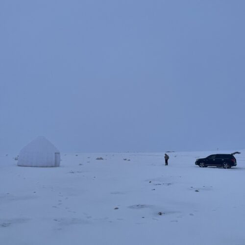 Air ger, inflatable mongolian yurt / ger atelier