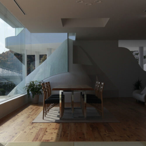 Mountains & Opening House / EASTERN Design Office